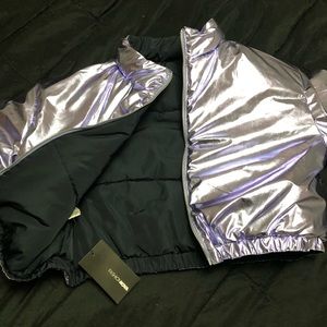 Fashion nova reversible puffer jacket